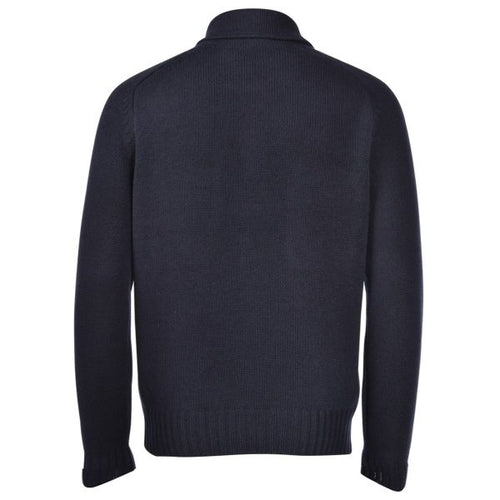 Gran Sasso Wool Overshirt Navy