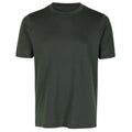 Gran Sasso Baumwoll-T-shirt Dunkelgrün