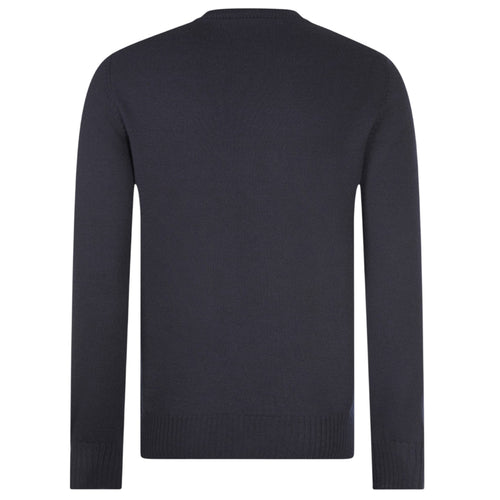 Gran Sasso Fine Merino-Pullover Marine