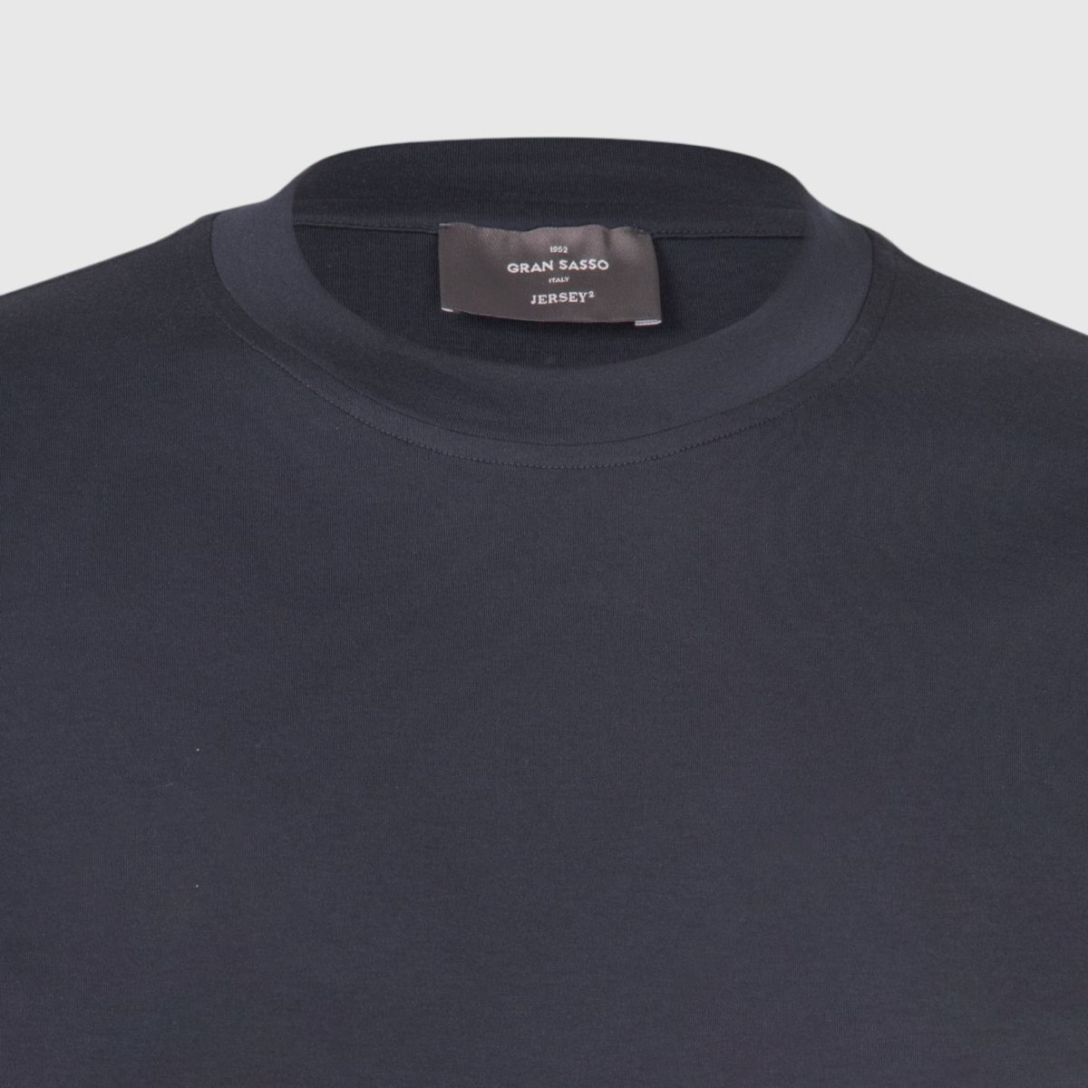 Gran Sasso Langarm-T-shirt Marine