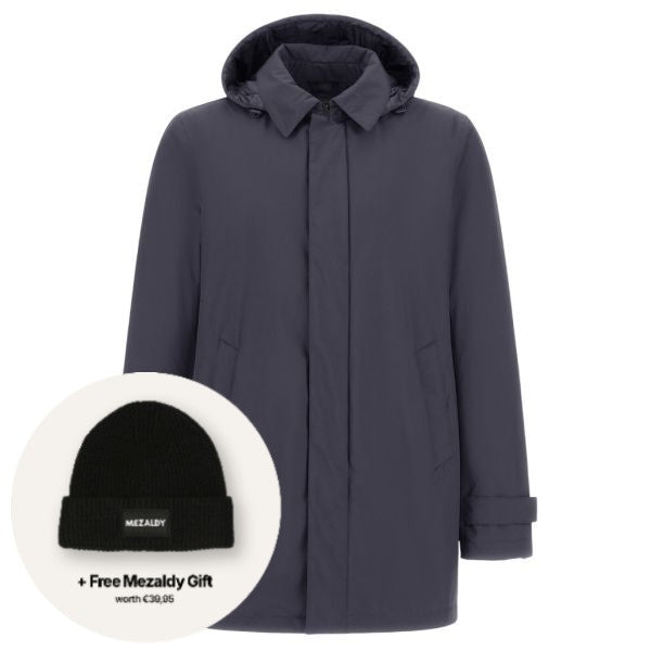 Herno Lange Parka Marine
