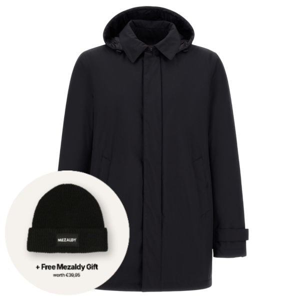 Herno Lange Parka Schwarz