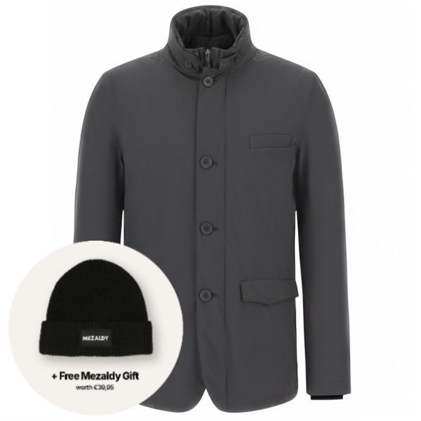 Herno Stehkragen-Jacke Grau
