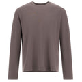 Herno Cotton & Cashmere Langarm-T-shirt Braun