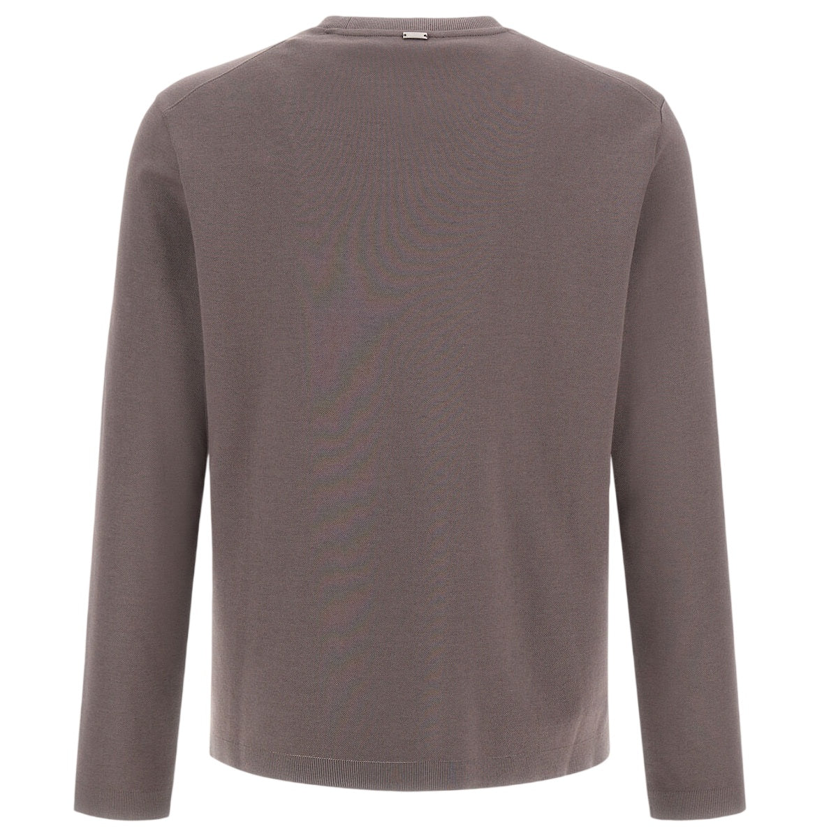 Herno Cotton & Cashmere Langarm-T-shirt Braun
