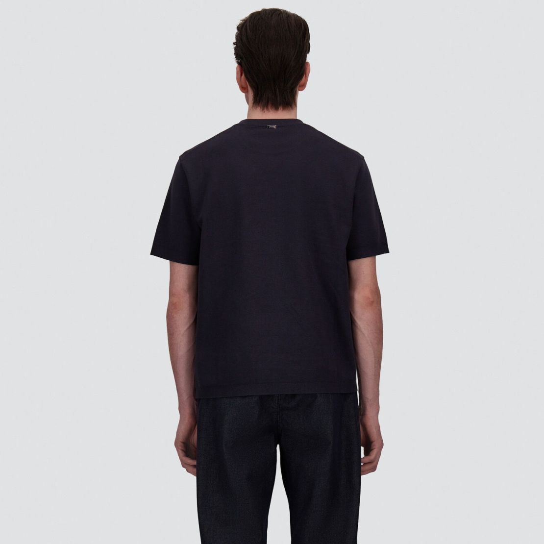 Herno Cotton & Cashmere T-shirt Marine