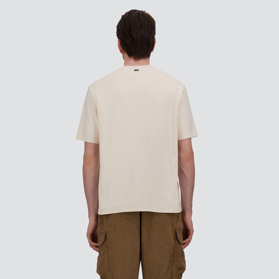 Herno Cotton & Cashmere T-shirt Weiß