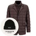 Herno La Giacca Quilted Jacke Braun