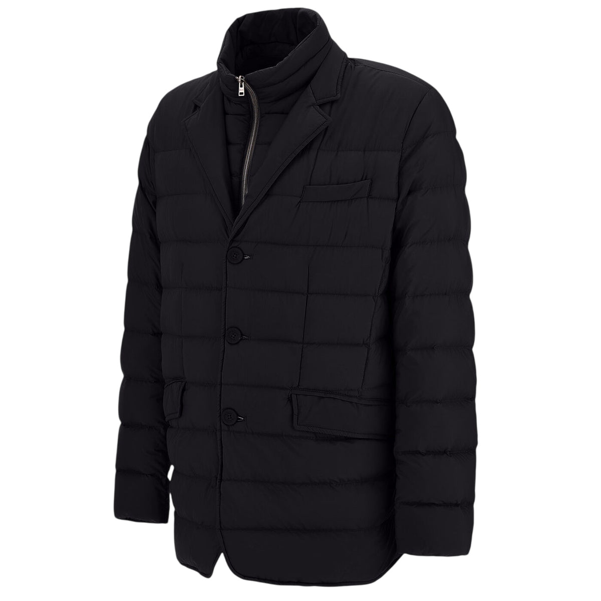 Herno La Giacca Quilted Jacke Schwarz