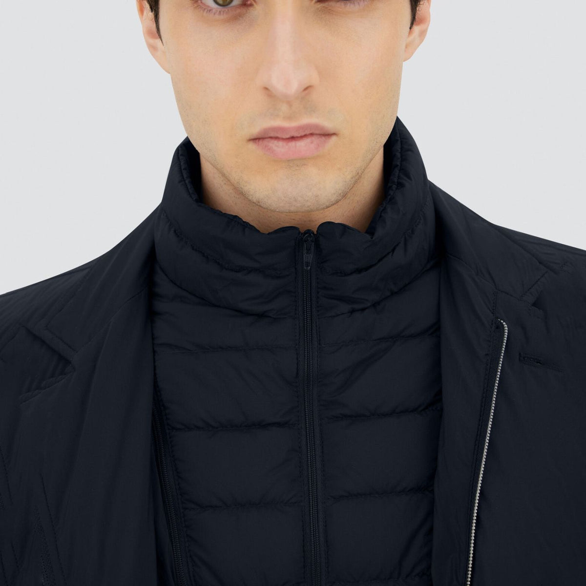 Herno La Giacca Quilted Jacke Schwarz