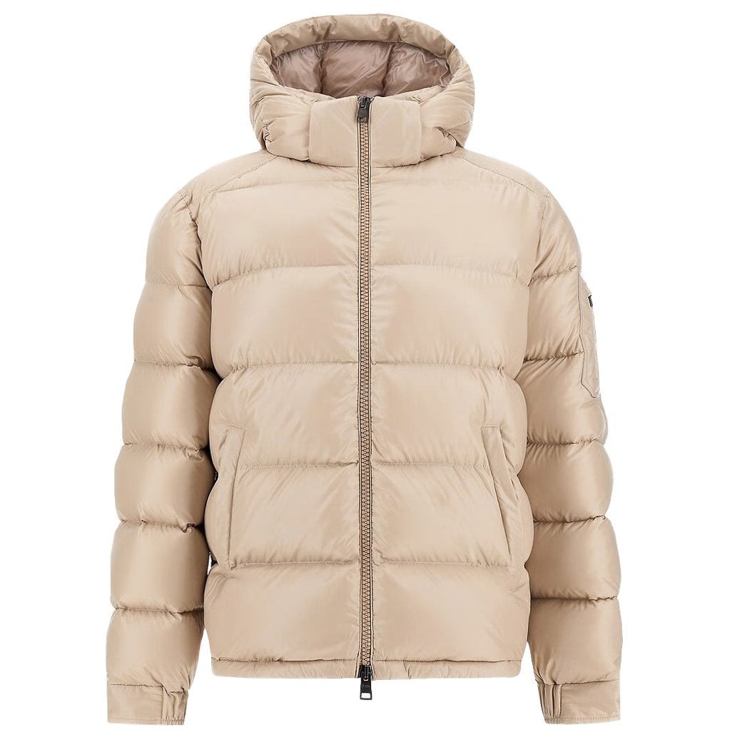 Herno Shiny Quilted Pufferjacke Beige