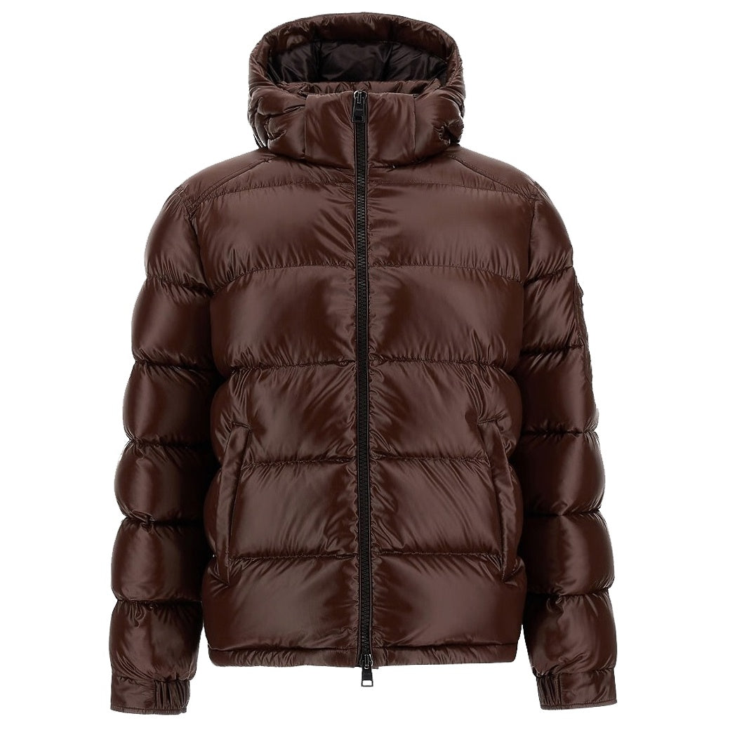 Herno Shiny Quilted Pufferjacke Braun