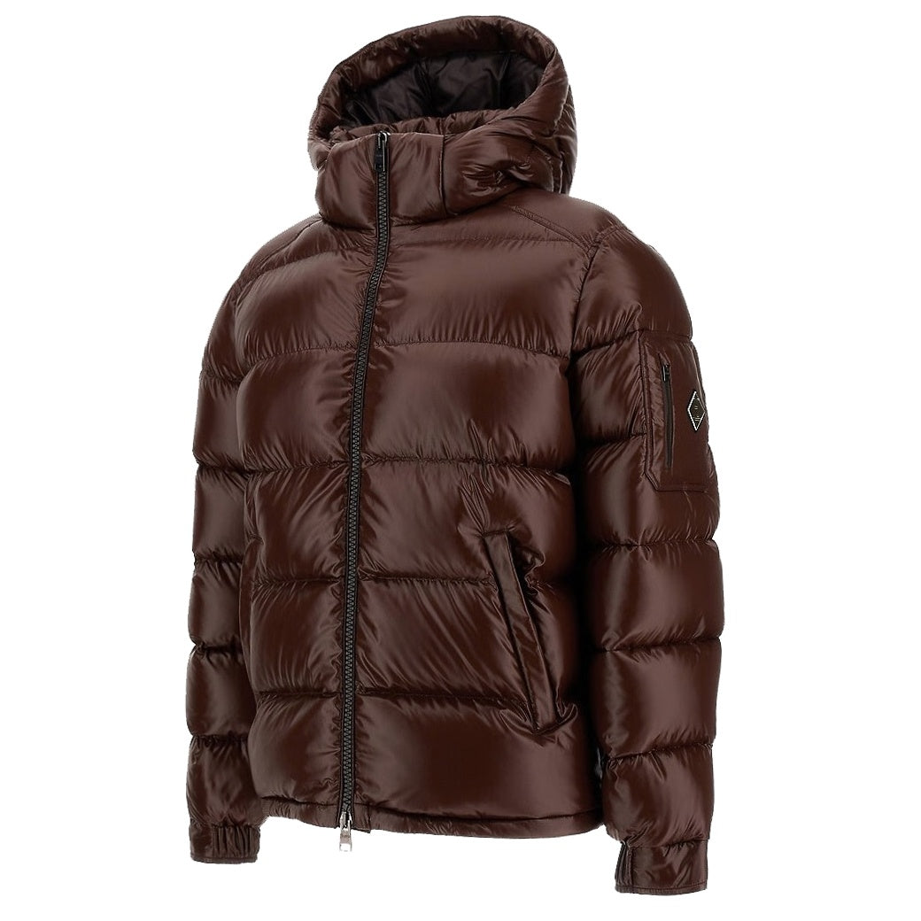 Herno Shiny Quilted Pufferjacke Braun