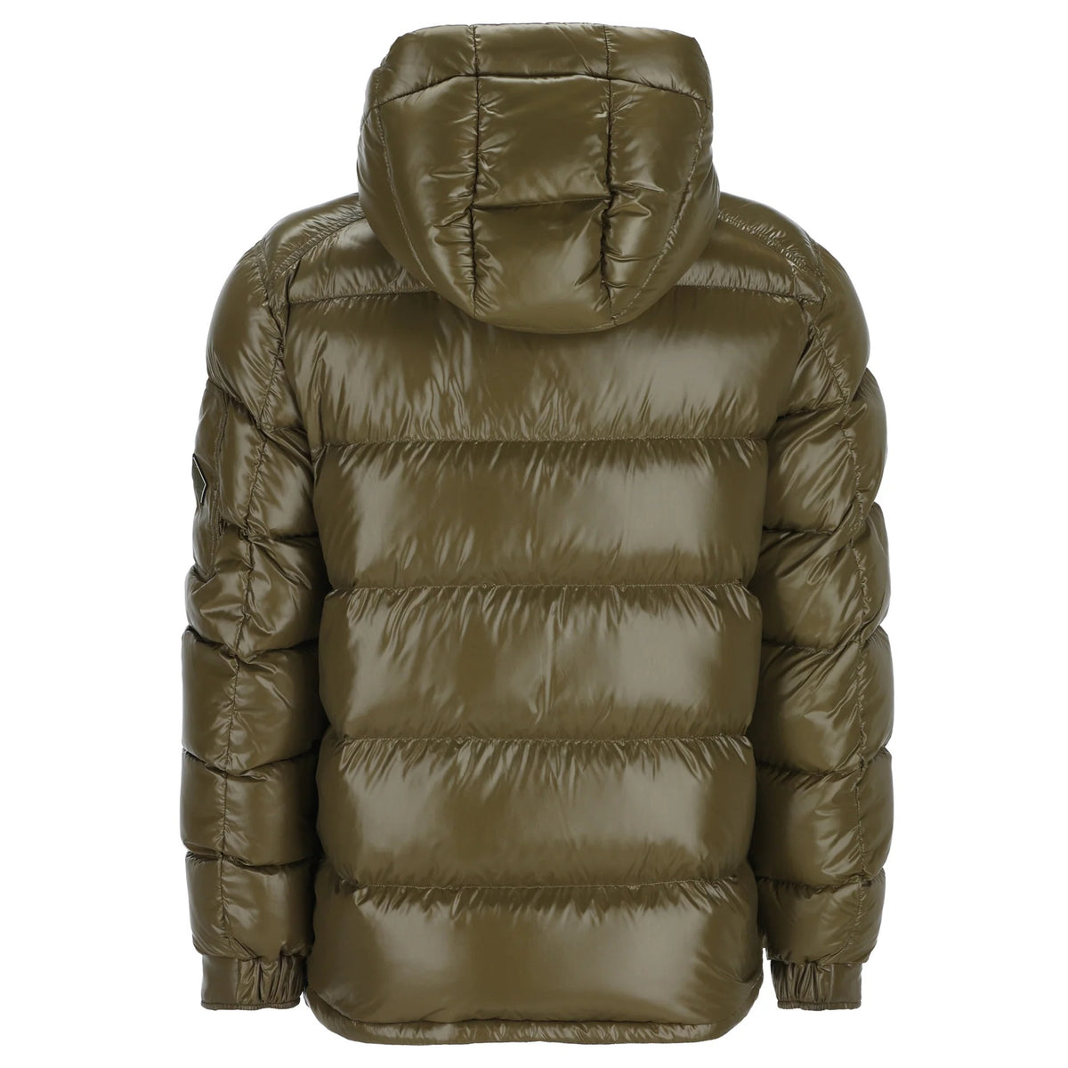 Herno Shiny Quilted Pufferjacke Dunkelgrün