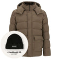 Herno Super-Matt Monogram Parka Braun