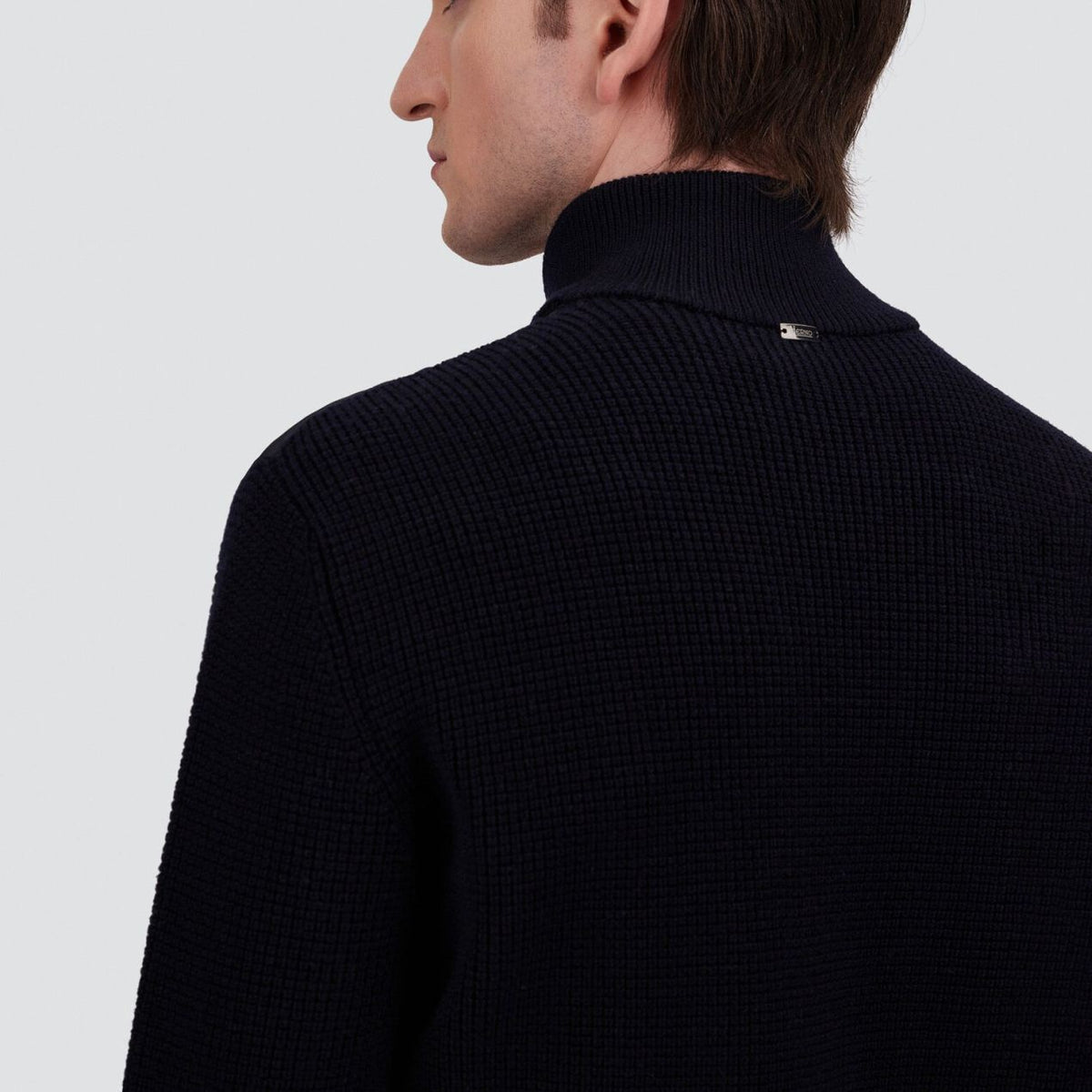 Herno Woll-Cardigan-Jack Marine