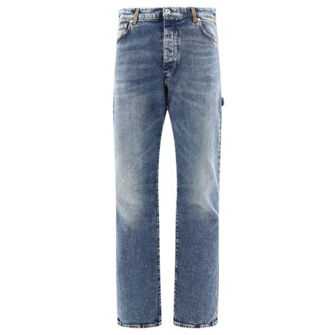 Heron Preston Ex-Ray Washed Hammer Jeans Blau