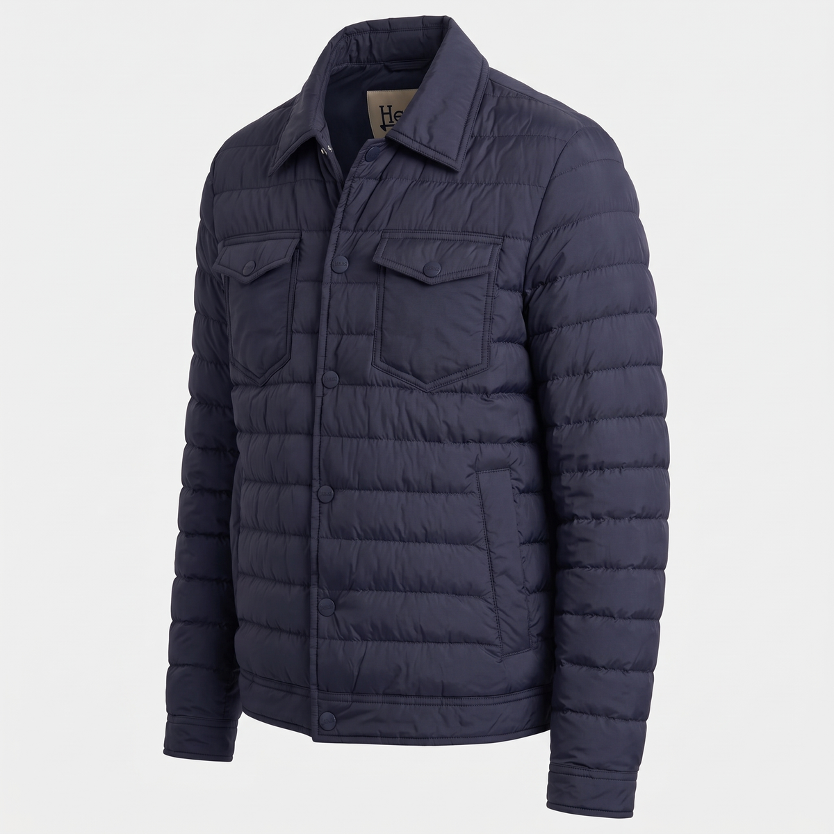 Herno Legend Denim-Jacke Marine