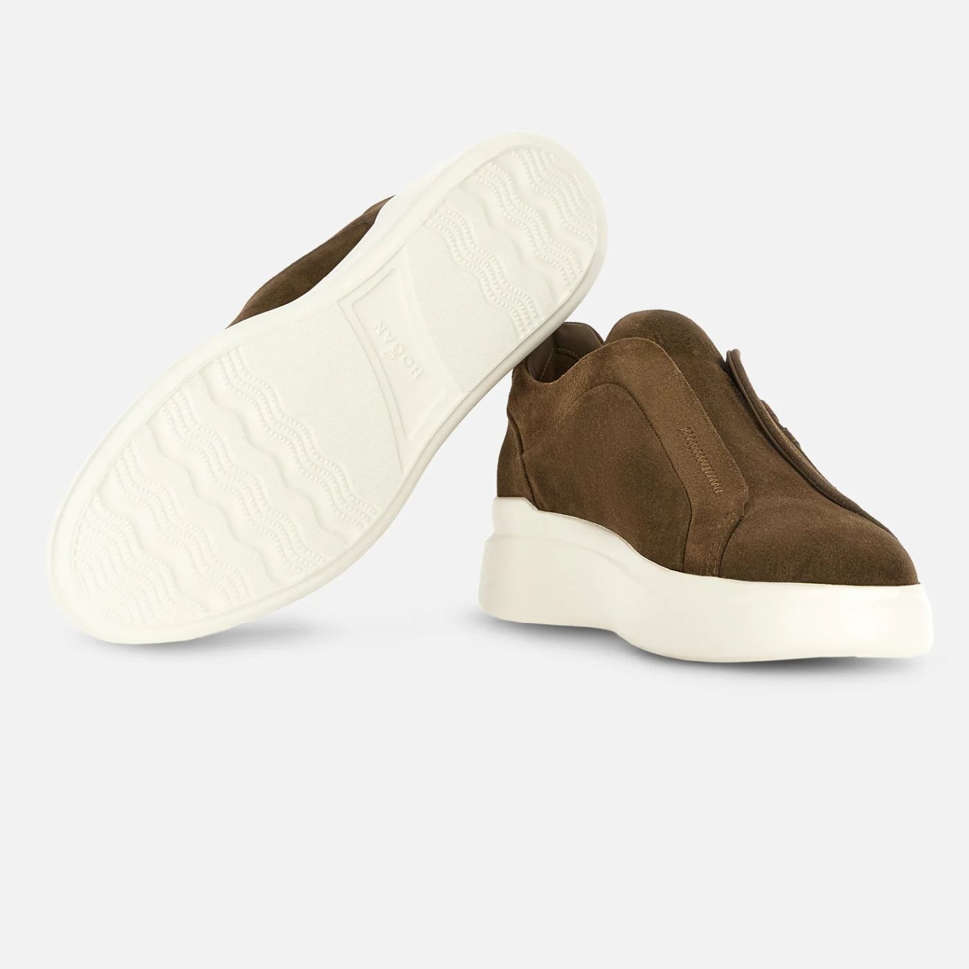 Hogan Slip-On H580 Sneaker Braun