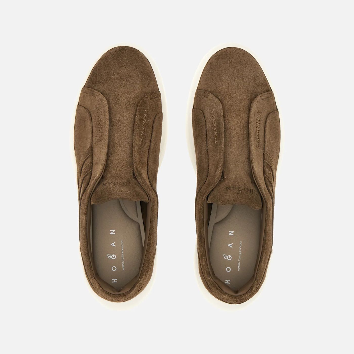 Hogan Slip-On H580 Sneaker Braun
