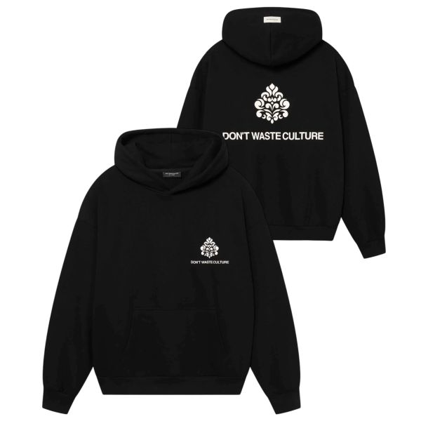 Don’t Waste Culture Puro Kapuzenpullover Schwarz