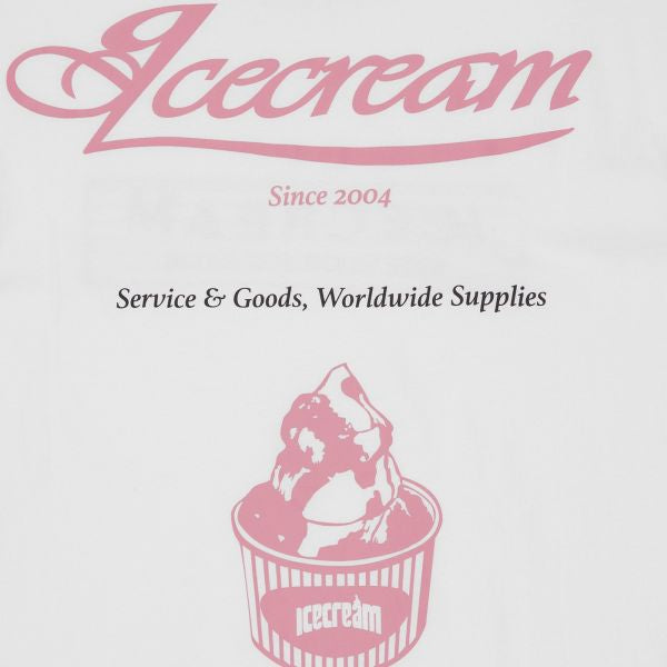 Icecream Nice To See You T-shirt Wit