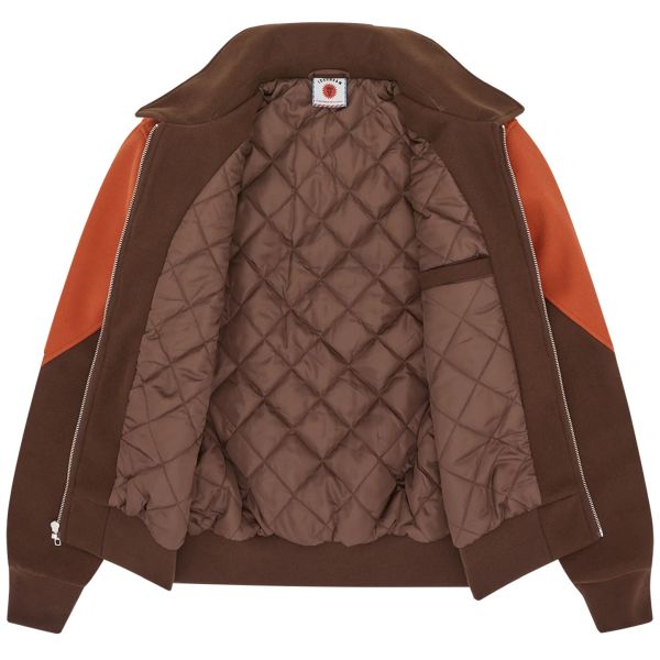 Icecream Panelled Varsity Jack Bruin/Oranje