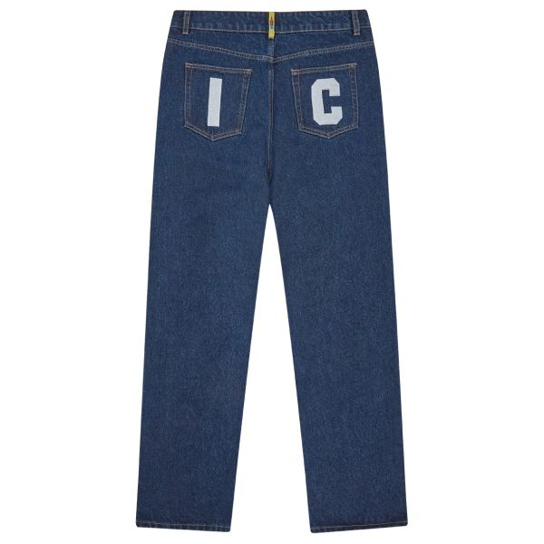 Icecream Running Dog Jeans Donker Blauw