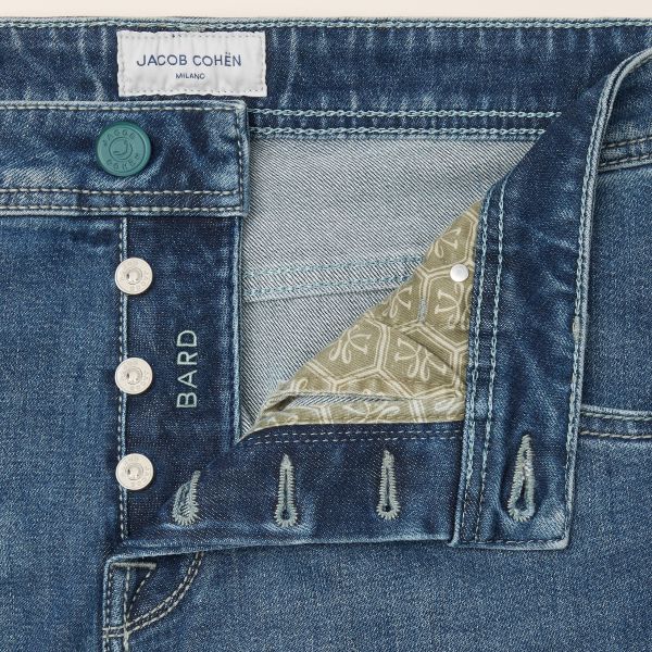 Jacob Cohën Bard Slim Jeans 200D Blauw