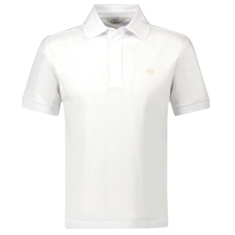 Jacob Cohën Logo Poloshirt Weiß
