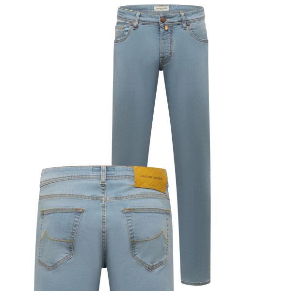 Jacob Cohën Nick Slim Jeans 300D Licht Blauw