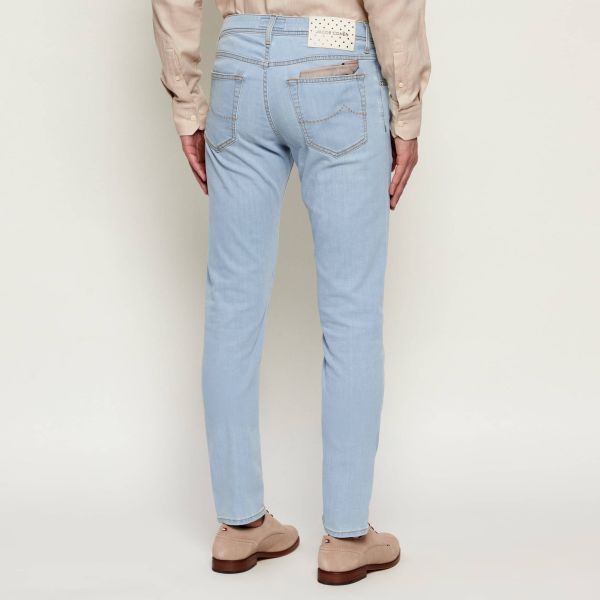 Jacob Cohën Nick Slim Jeans 300D Licht Blauw