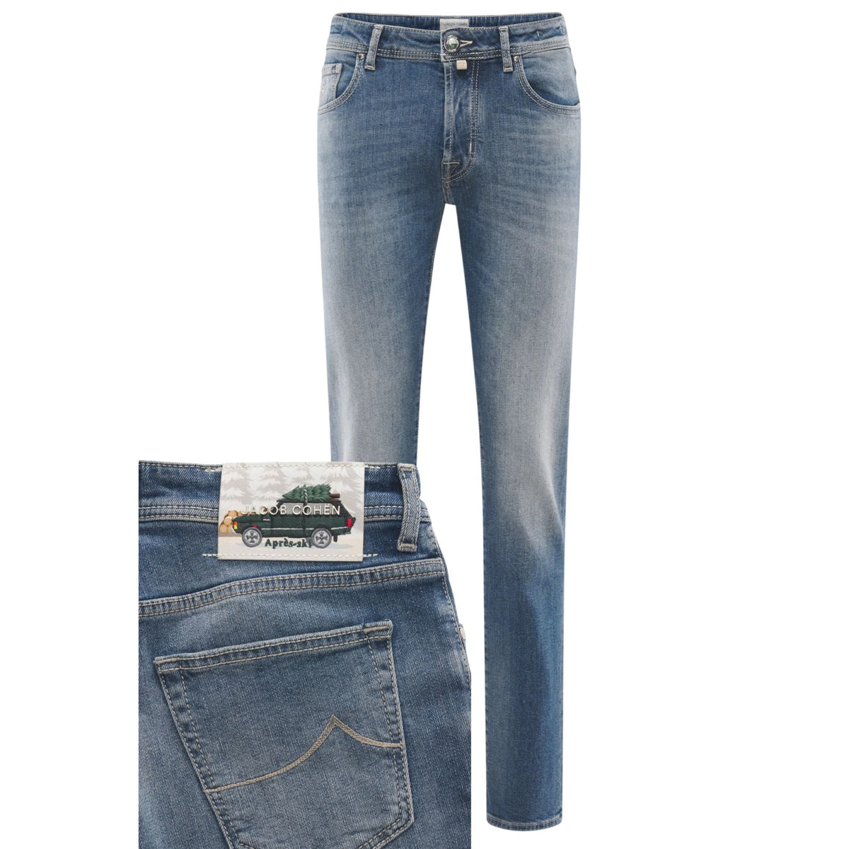 Jacob Cohën Bard Jeans 200D Blau