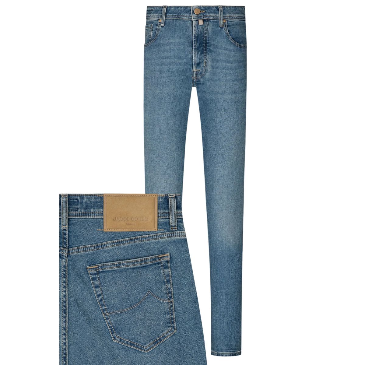 Jacob Cohën Bard Jeans 300D Hellblau