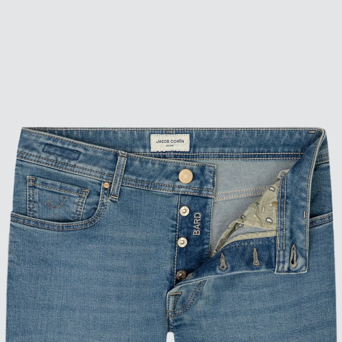 Jacob Cohën Bard Jeans 300D Hellblau