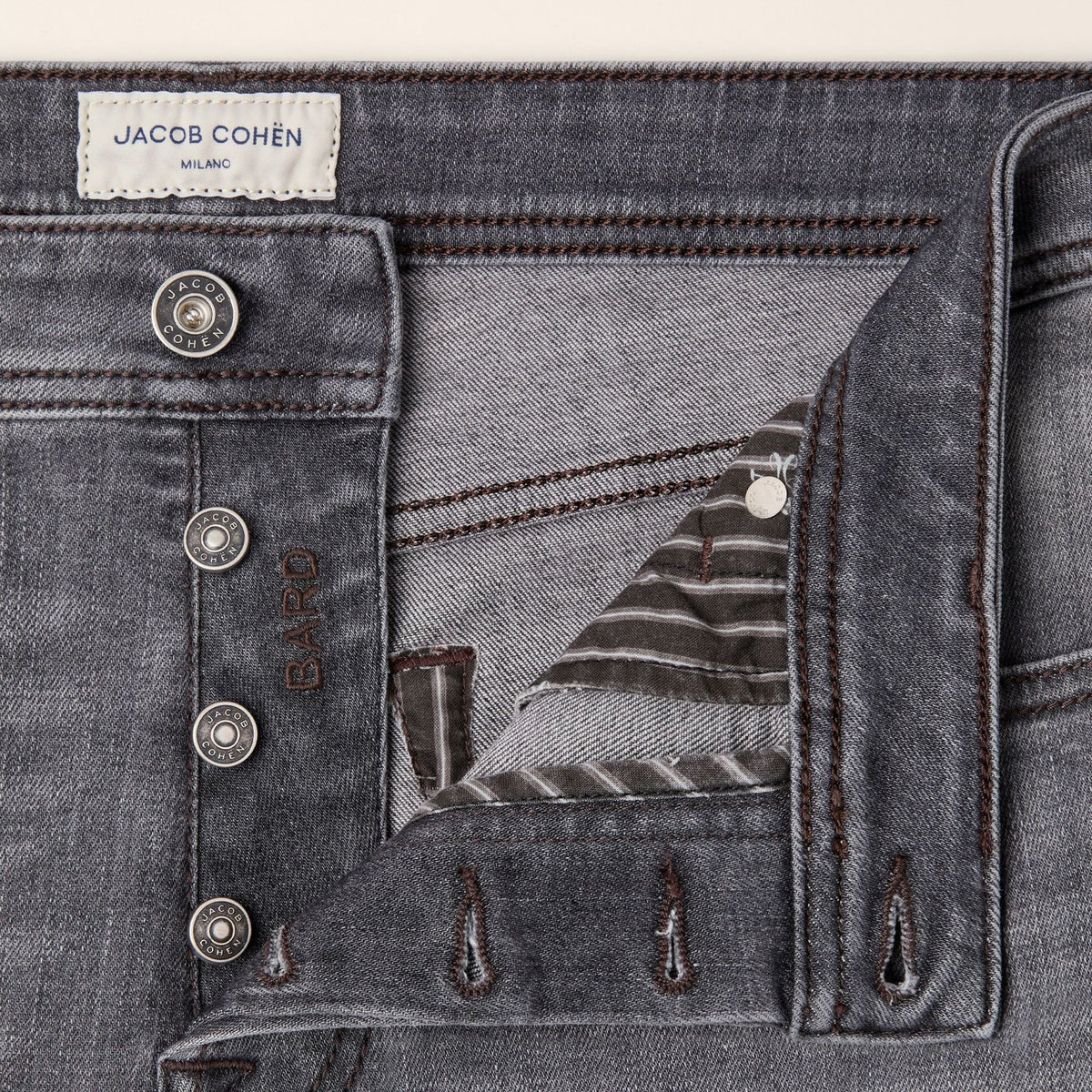 Jacob Cohën Bard Jeans 100D Schwarz