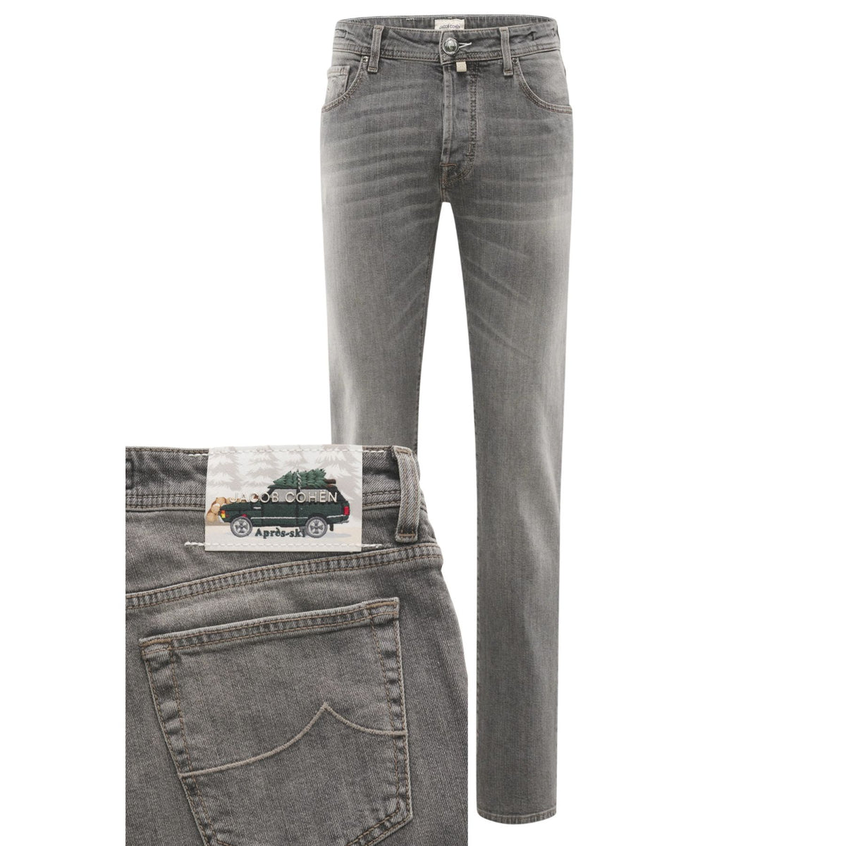 Jacob Cohën Bard Jeans 900D Grau