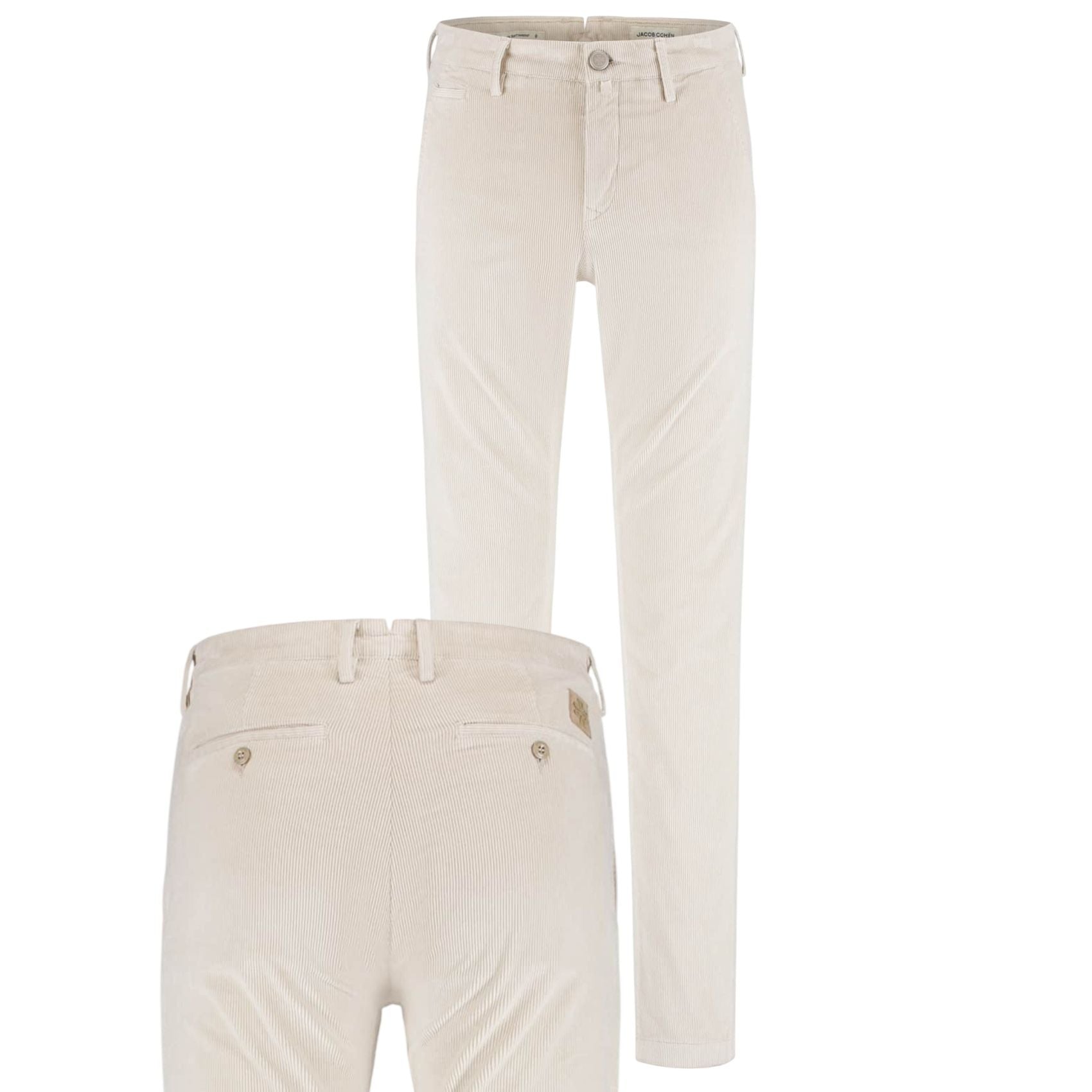 Jacob Cohën Bobby Corduroy Chino A83 Offwhite