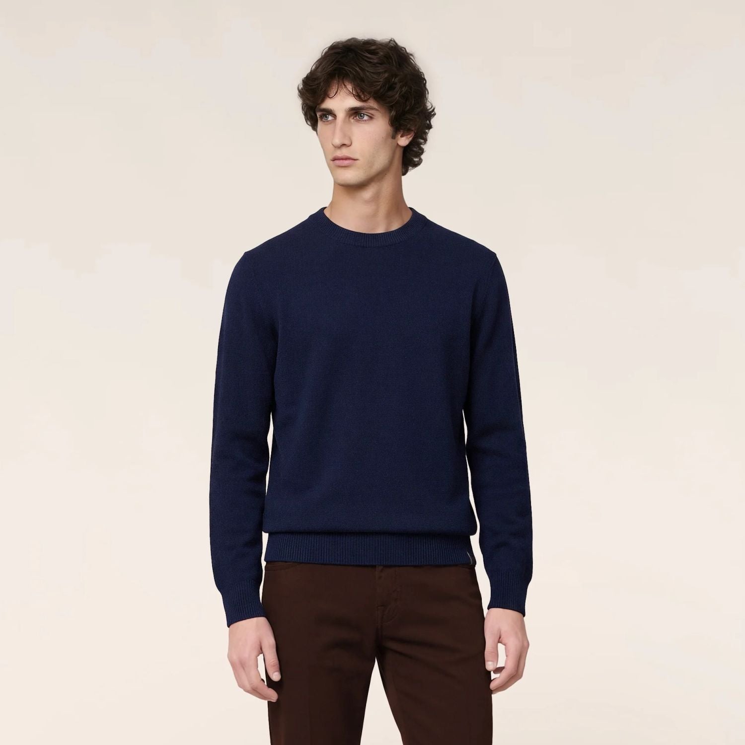 Jacob Cohën Kaschmir Pullover Dunkelblau