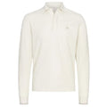 Jacob Cohën Langarm-Poloshirt Offwhite