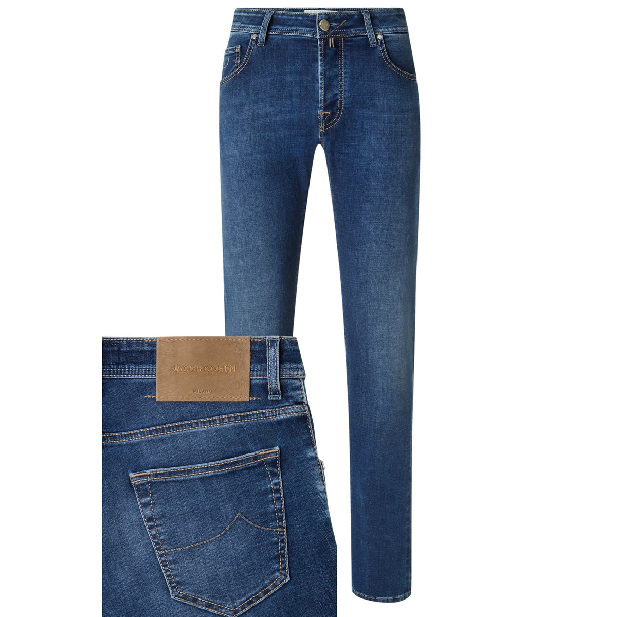 Jacob Cohën Nick Super Slim Jeans 300D Hellblau