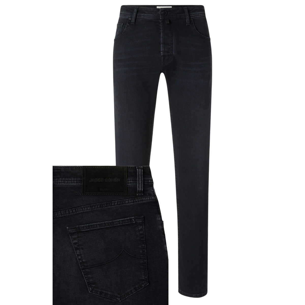 Jacob Cohën Nick Super Slim Jeans 500D Schwarz
