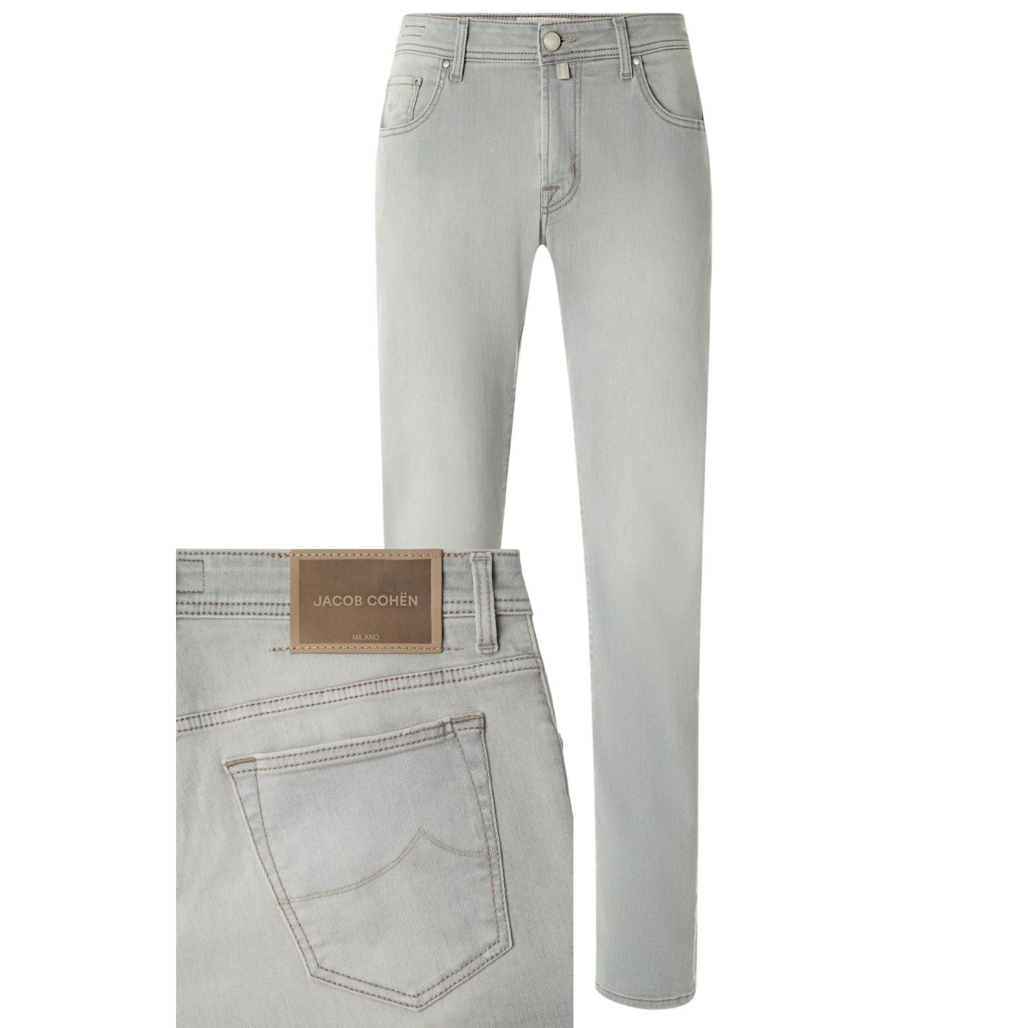 Jacob Cohën Nick Super Slim Jeans 900D Grau