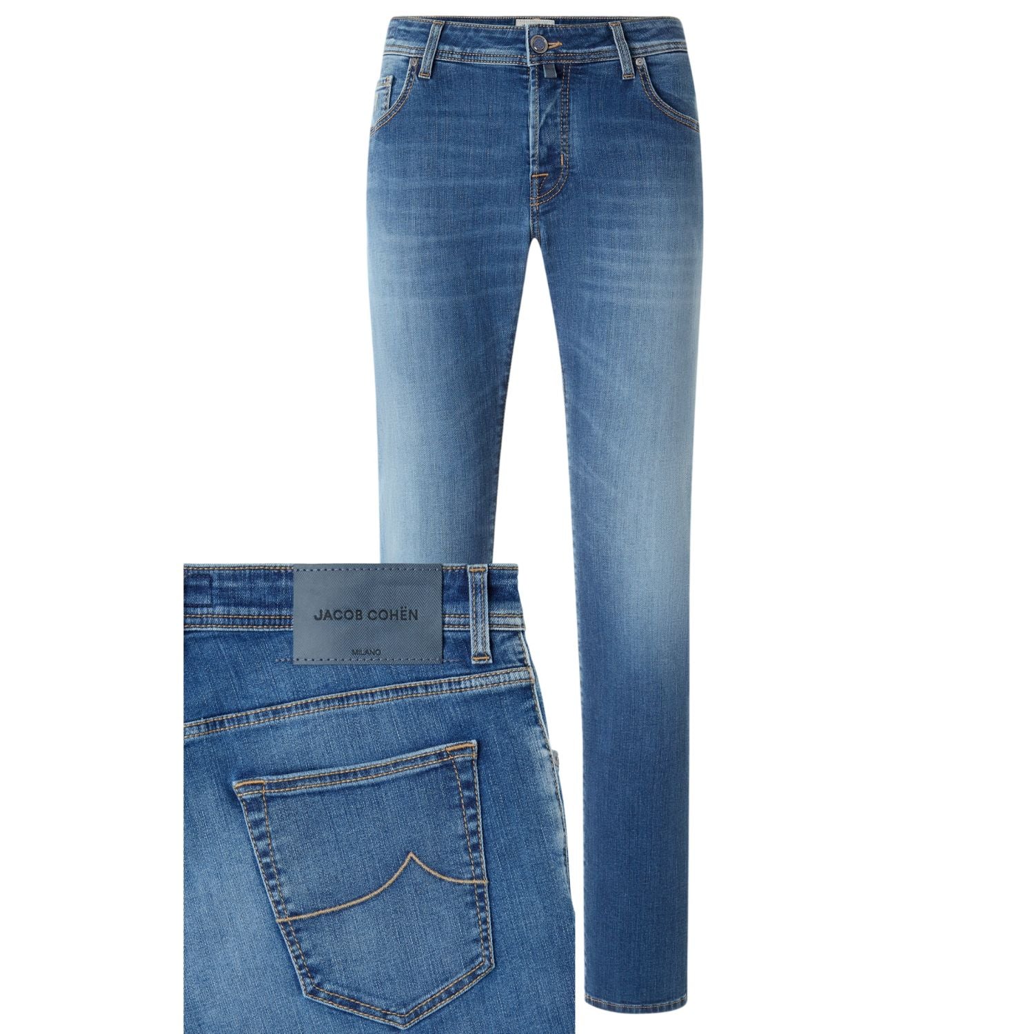 Jacob Cohën Nick Super Slim Jeans 300D Hellblau