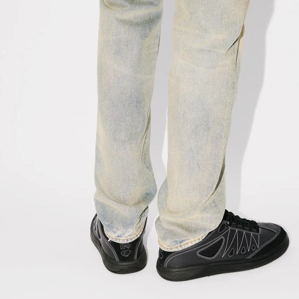 Kenzo Drawn Varsity Bara Slim Fit Jeans Blauw