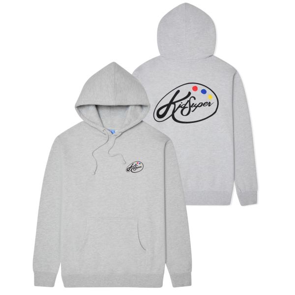 KidSuper Studios Paint Palette Hoodie Grijs