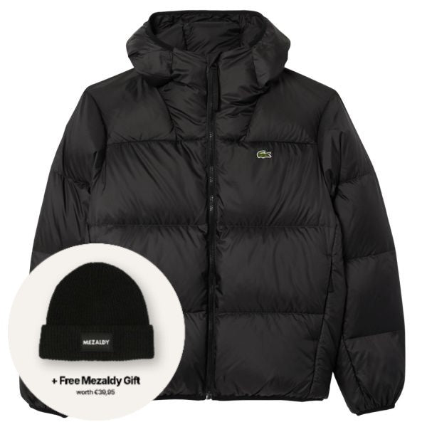 Lacoste Pufferjacke Schwarz