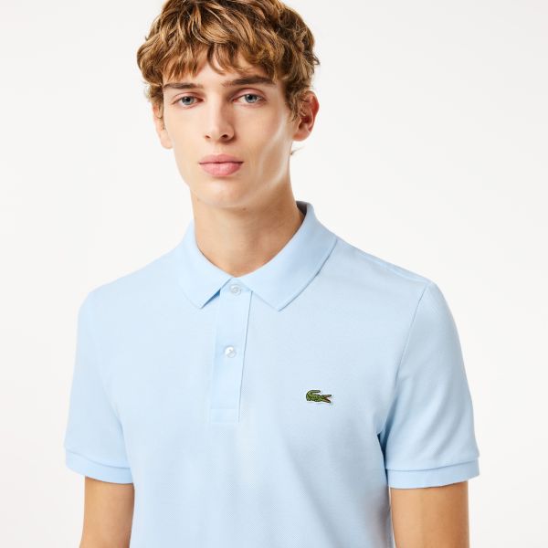 Lacoste Slim Fit Polo Licht Blauw