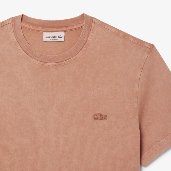 Lacoste Washed Heavy T-shirt Peach