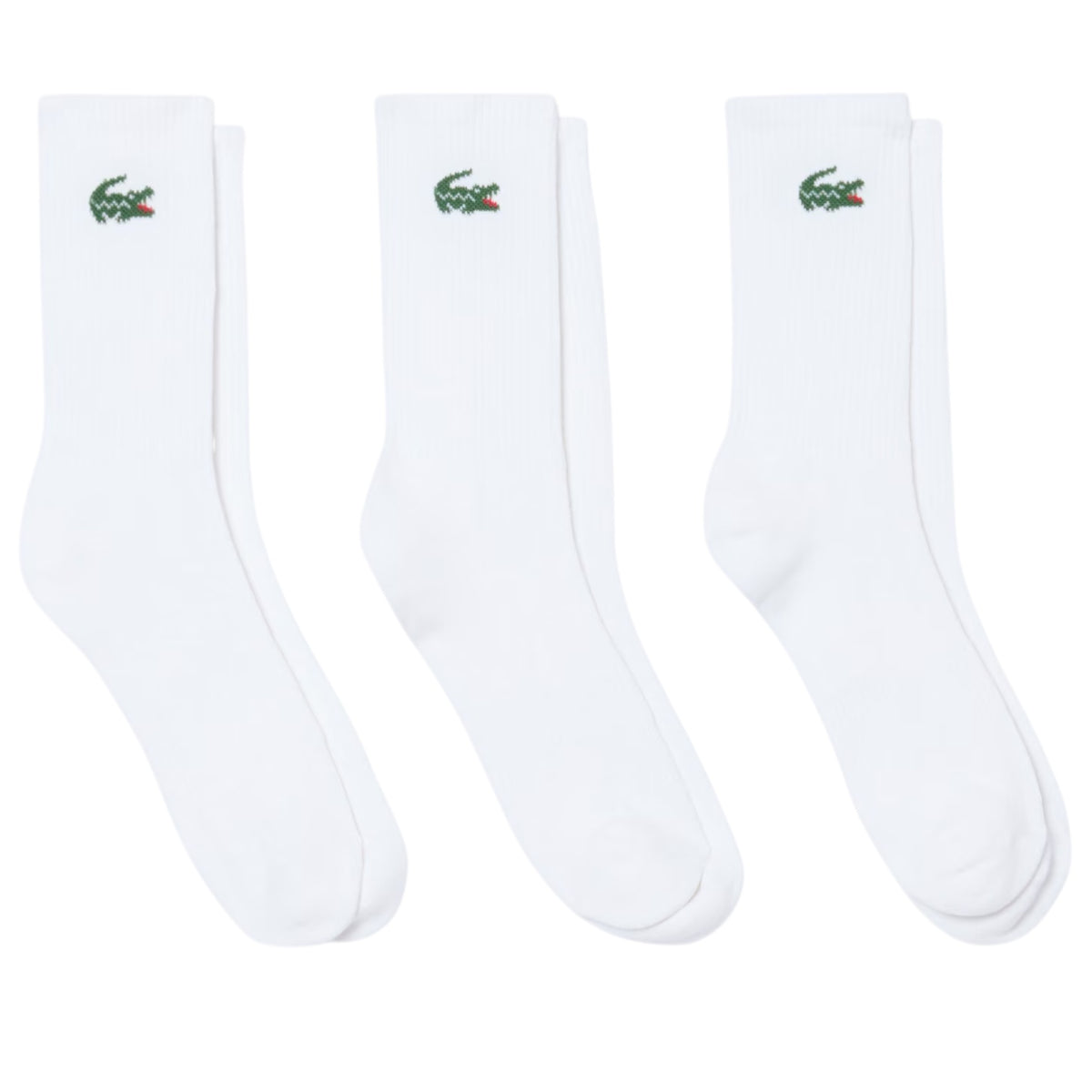 Lacoste 3er-Pack Sportsocken Weiß